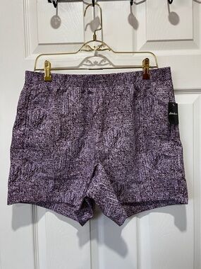 Eddie Bauer Women's Board Shorts UPF 50+ Protection Winebry Print Size Medium